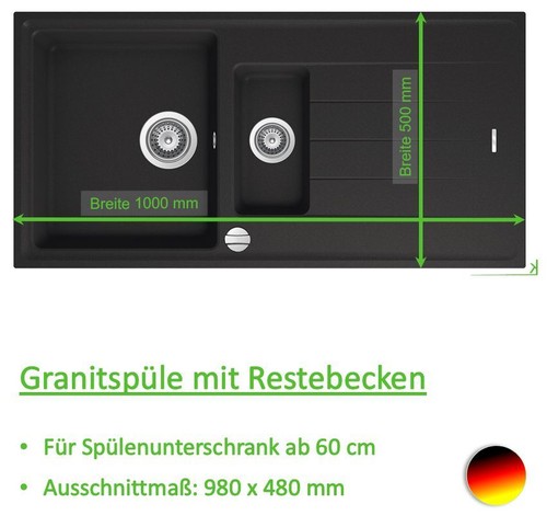 Granitspüle küchenspüle - granitspüle,