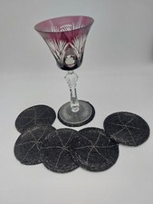 Glasperlen Glasuntersetzer Ø10cm Tischdekoration Hochzeit Tafel Tischset Modern