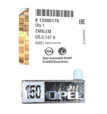 Original Opel Emblem "150 ADAM