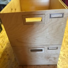 Extra große, äußerst stabile Multiplexaufbewahrung Holz Box Kiste Stapelbehälter