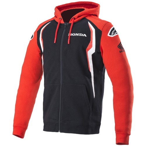 Alpinestars honda zip hoodie - honda,