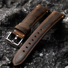 Uhrenarmband Leder Braun