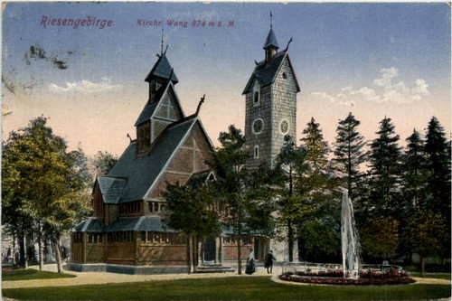 Riesengebirge kirche wang - riesengebirge,