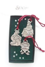 Vintage 1997 Möwe 3 x Zinn