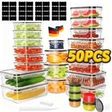 50 Stück Vorratsdosen mit
