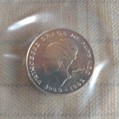 Monaco franc essai silber - franc,