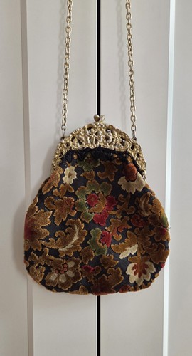 Antike handtasche mit - handtasche,