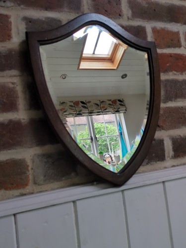 Vintage spiegel schildform - vintage,