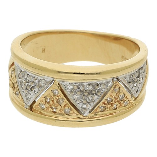 Diamant ring 585 k - diamant,