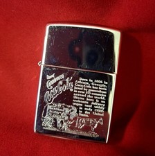 Zippo feuerzeug coca cola 1997 - coca-cola,