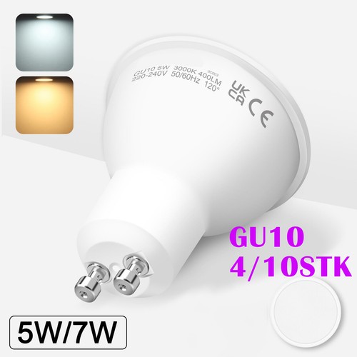 10x gu10 led leuchtmittel - 4/10x,