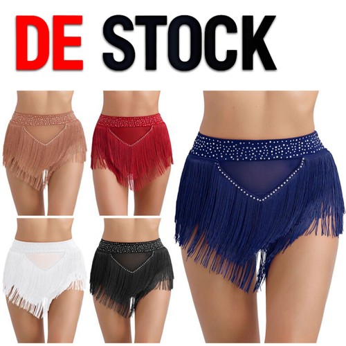 Damen tanz shorts strass - damen,