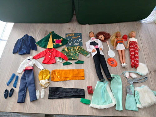 Vintage barbie puppen - puppen, kleidung