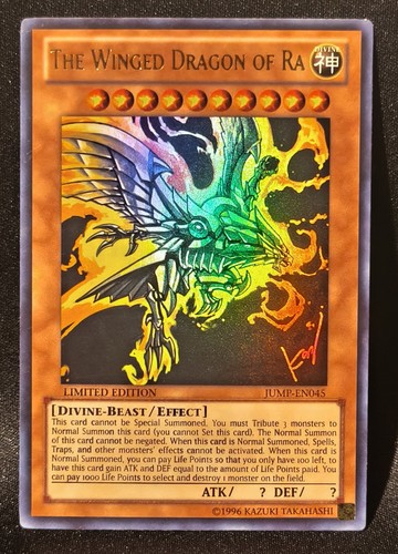 Yugioh the winged - winged, dragon