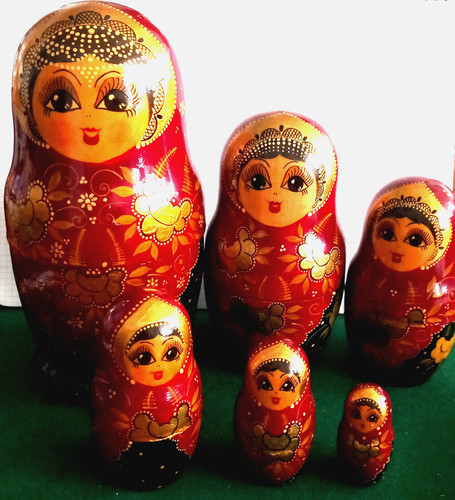 Original matroschka puppen - original,