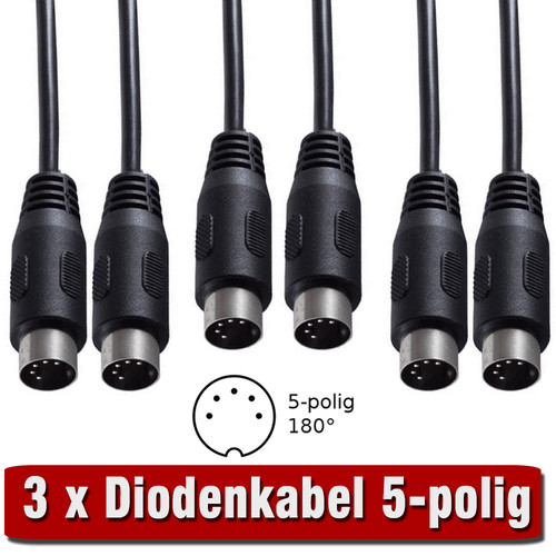 Stück poliges diodenkabel - poliges,