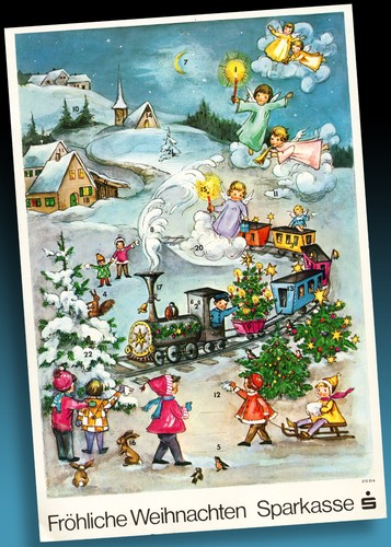 Schöner alter adventskalender - schÖner,