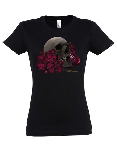Flower skull damen - skull,