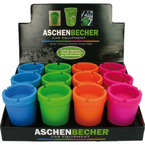 12x auto aschenbecher - aschenbecher, set