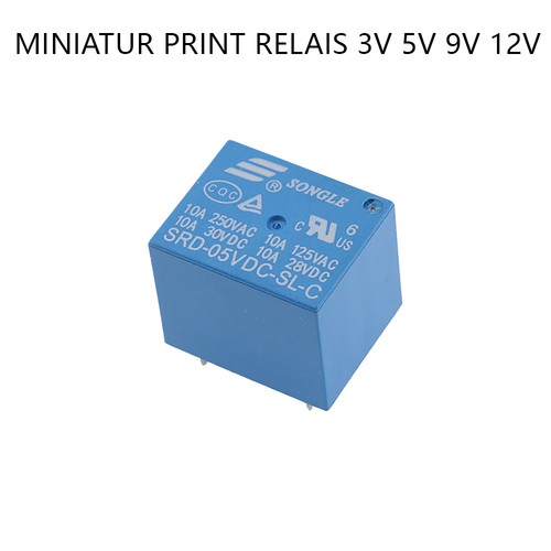 Miniatur print relais - print,