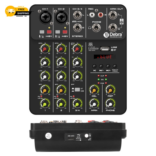 Audio interface mixer mit - audio,