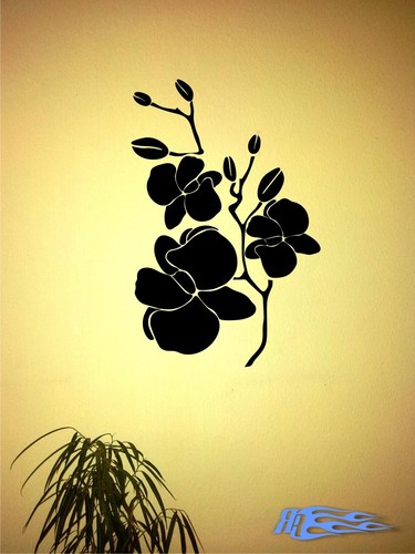 Wandtattoo orchidee oracal - wandtattoo, 1