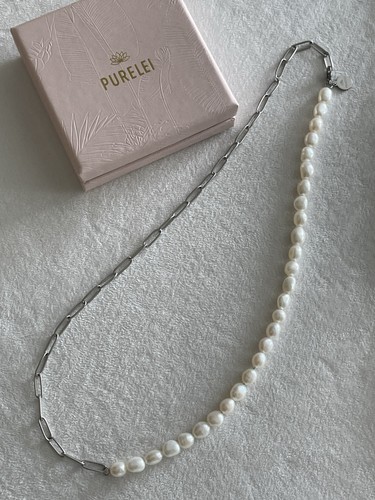 Purelei kette edelstahl perlen - purelei,