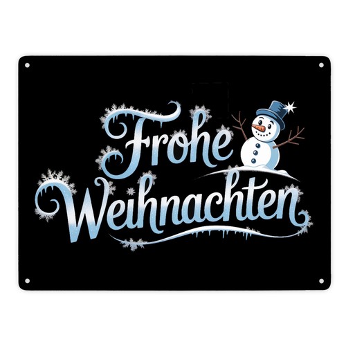 Frohe weihnachten mit - frohe,