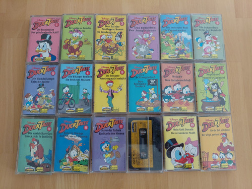 Kassette 18x duck tales - duck,