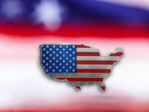 Usa flagge auto - 3d,