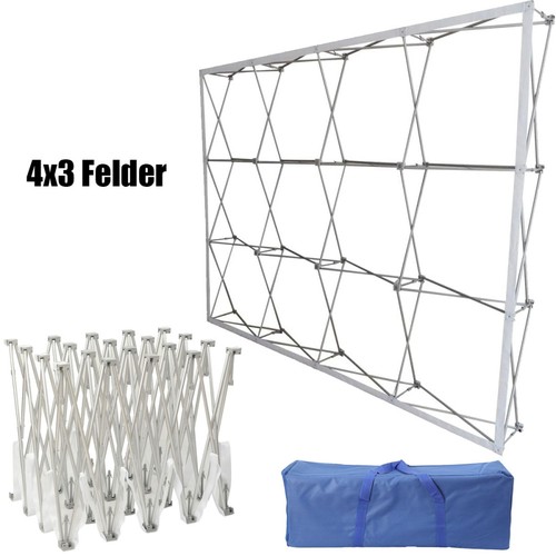 Pop faltdisplay 4x3 - 4x3, felder
