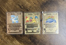 Pokemon metal gold - gold, karten