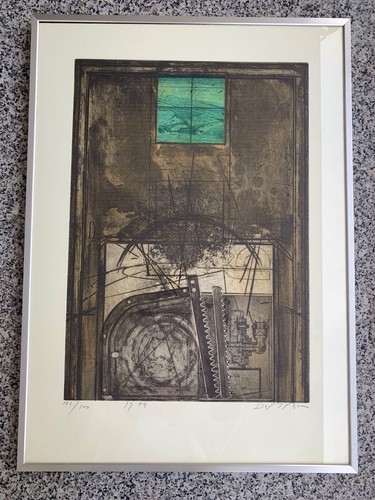 Farbradierung karl fred dahmen - fred,