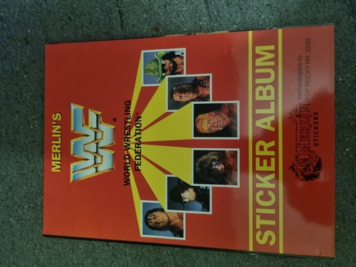 Wwf sticker album - wwf,