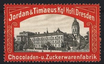 Reklamemarke dresden jordan - reklamemarke,