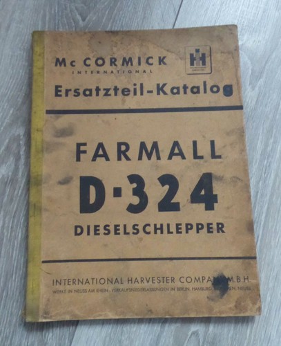 Cormick farmall d324 - cormick,