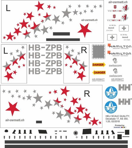 Decal h125 as 350 - h125,