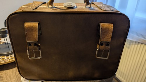 Vintage aktenkoffer braun - vintage,