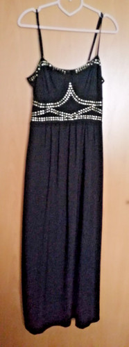 Damenträgerkleid lang - , gr
