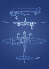 Junkers blueprint ww2 - junkers, ju