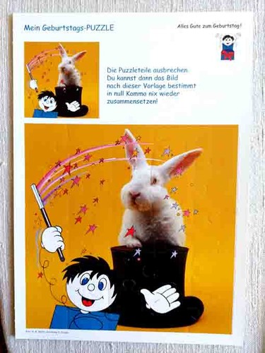 Puzzle kaninchen zauberei 25 - puzzle,