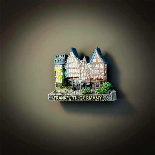 Frankfurt germany old - old, 3d