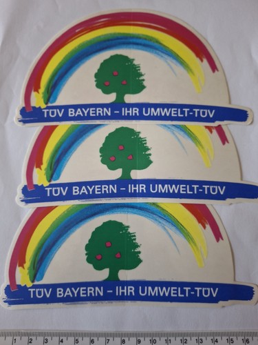 Alte aufkleber tüv bayern - alte,
