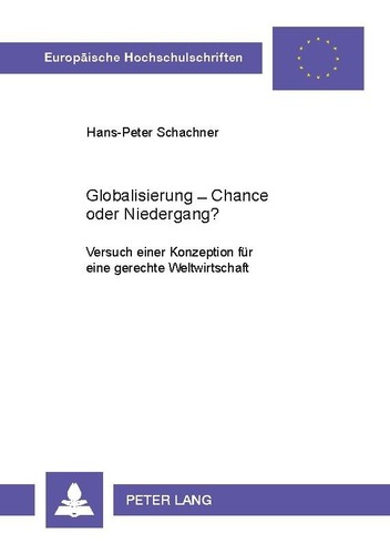 Globalisierung chance oder - -,