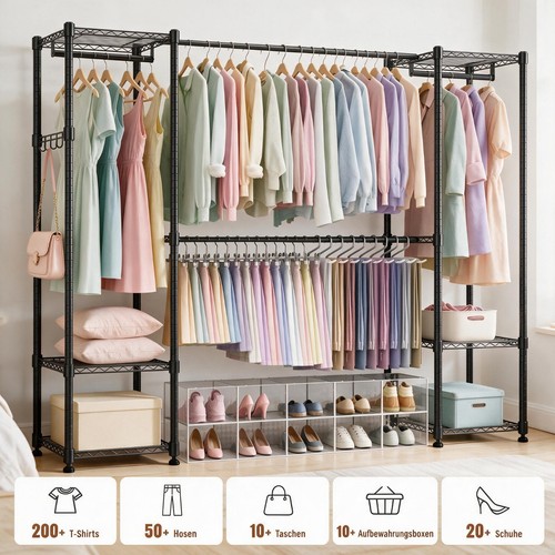 Offener kleiderschrank faltbar - offener,