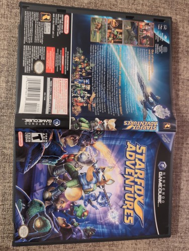 Star fox adventures - adventures, gamecube