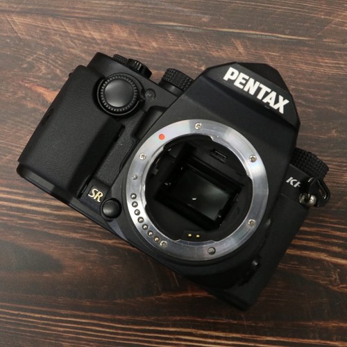 Pentax schwarz dslr kamera - dslr,