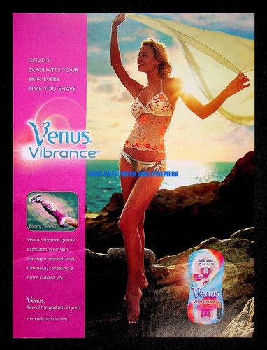 Venus vibrance shaving razor - vibrance,