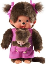 Monchhichi mutter kind pink - mutter,