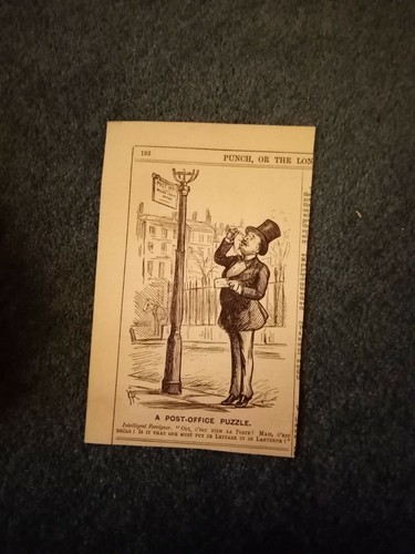 Ephemera 1869 punch - 80-1,